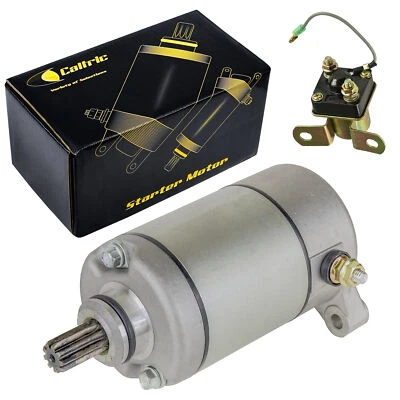 Starter & Relay Solenoid for Polaris Trail Boss 325 330 2000-2004 Atv New - Image 1 of 4