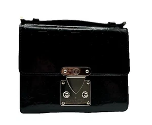 Louis Vuitton Anouchka PM Clutch Wallet in Black Mini Monogram Glacé - Picture 1 of 10