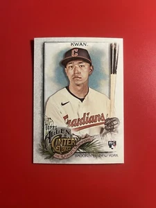 2022 Topps Allen & Ginter - #245 Steven Kwan RC Rookie - Picture 1 of 2