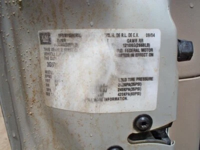 Used Speedometer Gauge fits: 2005 Buick Rendezvous US opt UH8 ID 15224899 Grade - Изображение 1 из 4