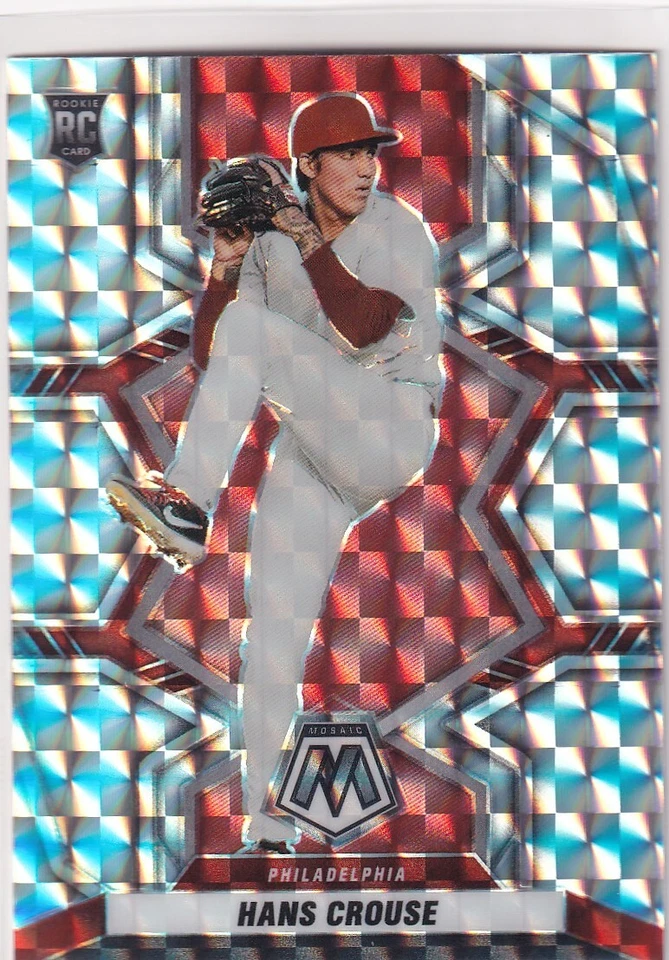 2022 MOSAIC CHOICE PRIZMS SILVER VARIATIONS RC HANS CROUSE PHILLIES BZ-1845 - Image 1 of 1