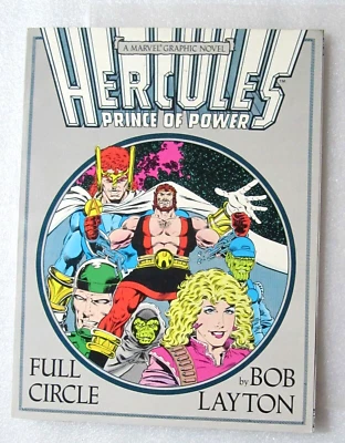 Hércules Full Circle 1988 Marvel Comic TPB NOVELA GRÁFICA BOB LAYTON EN BOLSA Foto 1 de 2