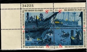 Scott 1480-1483 8¢ Boston Tea Party  MNH Free shipping in USA! - Picture 1 of 1