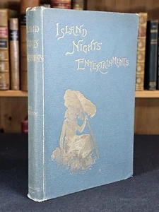 1893 Island Nights Entertainments By Robert Louis Stevenson FIRST ED FIRST IMP - Picture 1 of 21