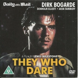 THEY WHO DARE - DIRK BOGARDE - DAILY MAIL PROMO DVD - Imagen 1 de 1