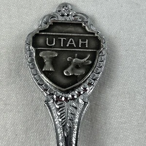 Utah State Souvenir Spoon 3.5” Silver Tone Made In Japan - Picture 1 of 3