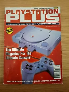 Sehr seltenes PlayStation Plus Magazin Ausgabe 1 Band 1 Oktober 1995 - Bild 1 von 2