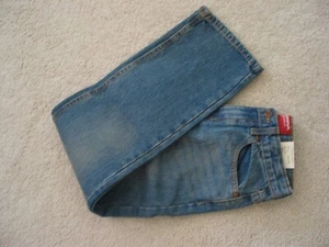 NWT Arizona Jean Company boys youth size 12 Original fit adjustable waist jeans - Picture 1 of 7