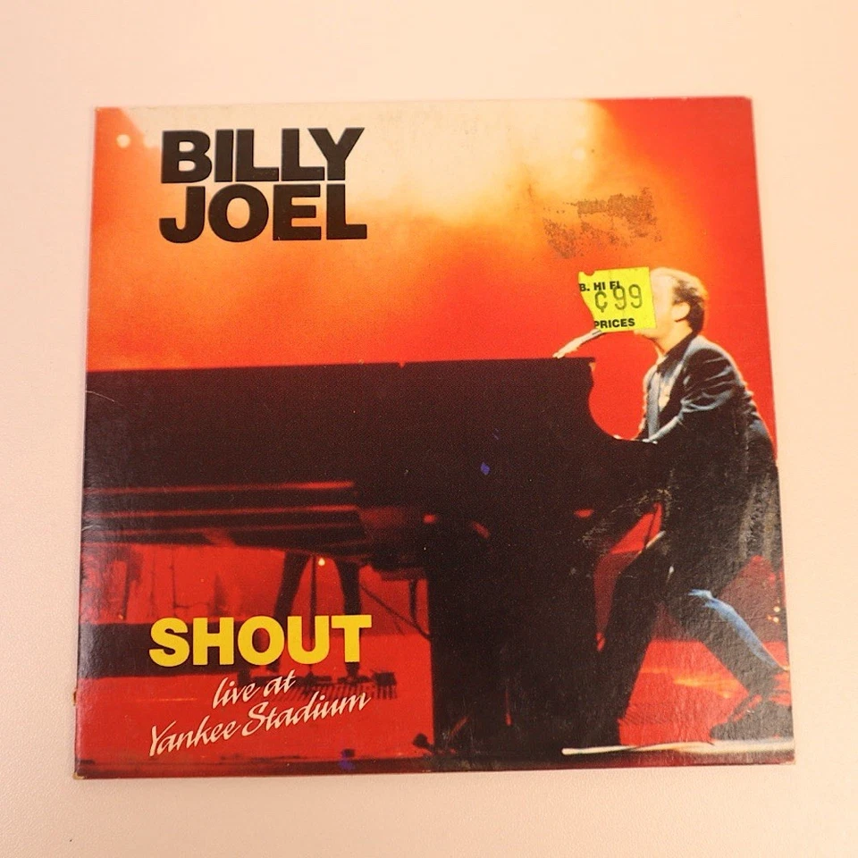 Billy Joel – Shout (Live at Yankee Stadium) CD Single 1991 Columbia Australia - Image 1 of 3