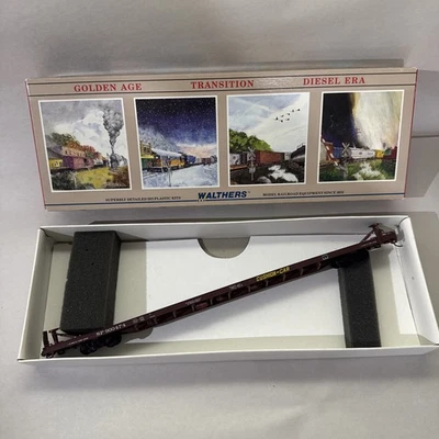 Walthers HO Scale Southern Pacific SP 89' F89F TOFC Flat Car Kit Built - Image 1 of 4