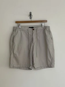 Mr Marvis „the Short Linens“ Leinenmischung Chino Shorts grau „Gullwings“ XXL/W38“ - Bild 1 von 17
