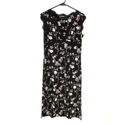 Vestido de renda floral vintage Guess L Y2K Fairycore babydoll grunge - Imagem 1 de 4