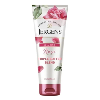Jergens Rose Body Butter Loción, Hidratante de Manos y Cuerpo con Camelia Essenti Foto 1 de 4