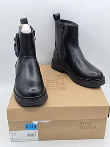 Steve Madden Mädchen Schuhe J Billa Chelsea Boot, schwarz, 2 kleine Kinder - Bild 1 von 11