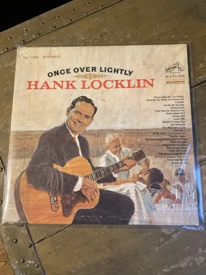 Hank Locklin/Once Over Lightly  RCA STEREO,NM/NM Shrink Outer Rec Sleeve** - Image 1 of 4