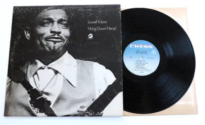 LOWELL FULSON - HUNG DOWN HEAD LP EX VINYL Rare Original 1970 1st Chess Best Of - Image 1 of 4