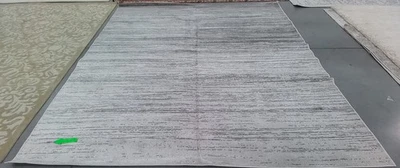 IVORY SILVER 9'-0" x 12'-0" Broken Thread Rug Reduced Price 1172785489 ADR113B-9 - Image 1 of 4