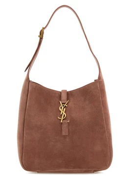 Bolso de Hombro SAINT LAURENT Le 5 A 7 Pequeño $2900 Apenas Rosa Gamuza Nuevo Foto 1 de 4