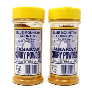 Blue Mountain Country Curry Giamaicano in Polvere 6 Oz (Confezione da 2) - Foto 1 di 6