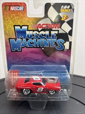 Coche coleccionable Nascar Action MUSCLE MACHINES #8 DALE WONHARDT, JR. 1:64 Foto 1 de 3