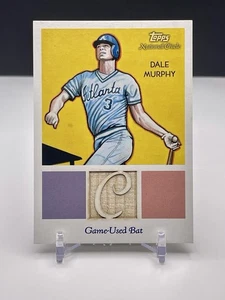 2010 TOPPS NATIONAL CHICLE - DALE MURPHY GAME-USED BAT #NCR-DM DIAMOND STARS - Picture 1 of 2