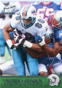 2000 Pacific #189 Oronde Gadsden Miami Dolphins - Picture 1 of 1