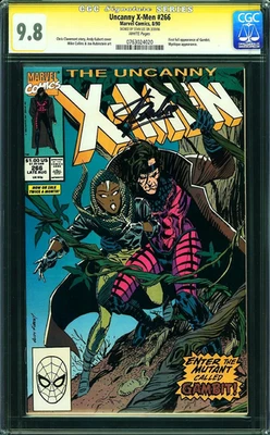 X-MEN #266 CGC 9.8 SS SIGNED BY STAN LEE 1st  FULL APPEARANCE OF GAMBIT 🔥 - Image 1 of 4