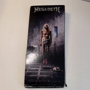 Vintage Megadeth Countdown to Extinction (Empty) CD Longbox - Picture 1 of 6
