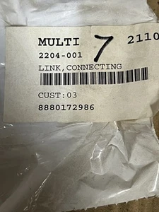 2204-001 Arctic Cat Kitty Cat Connecting Link NEW OEM - Picture 1 of 2