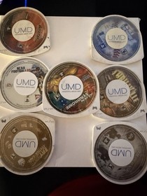 PlayStation Portable PSP Game Lot Bundle 7 Total Tested Working.