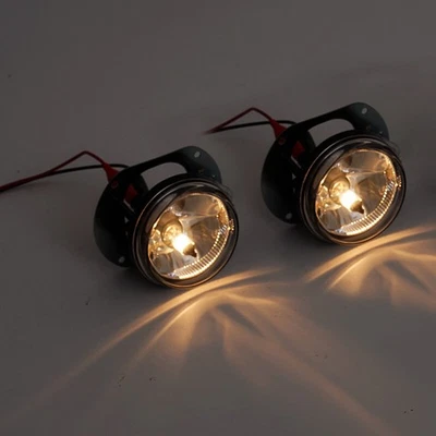 PAIR Fog Light Lamps For Mercedes Benz W204 W216 R230 W164 W251 AMG 06-14 D Foto 1 de 4