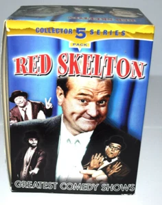 RED SKELETON A Greatest Comedy Shows COLLECTOR 5 SERIES VHS PACK - Picture 1 of 3