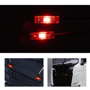 2.2V-3V LED Plastic Width Lamp Light for 1/14 DIY Tractor Truck 1851 Excavator - Picture 1 of 6