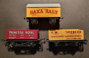Hornby/Dapol/Lima Wagons , Saxa Salt,Princess Royal Sydney,P.W Spencer 