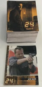 24 Twenty Four Season 5 TV Series 2008 ArtBox Trading Card Base Set #1-90 - Picture 1 of 4