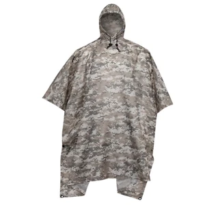 Shooters Gate Waterproof Rip-Stop Military G.I. Style Poncho/Tent/Shelter - ACU - Picture 1 of 4