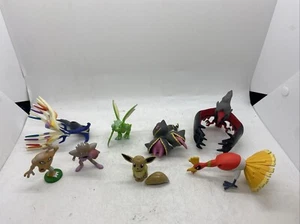 Pokemon Figures Lot Vintage 1999 Tomy 8pc FOR PARTS/REPAIR Mix Rare - Picture 1 of 18