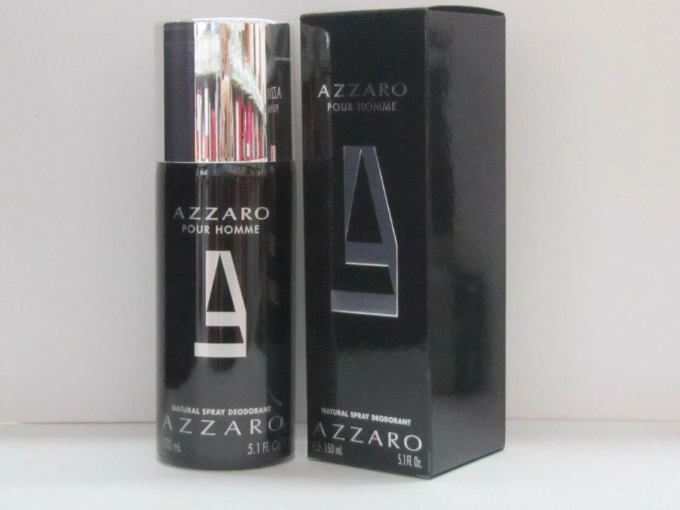 Desodorante en aerosol natural Azzaro de Azzaro para hombre 5,1 oz nuevo en caja SELLADO Foto 1 de 1