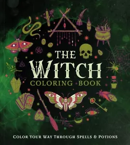 Witch Coloring Book: Color Your Way Through Spells and Potions - Foto 1 di 2