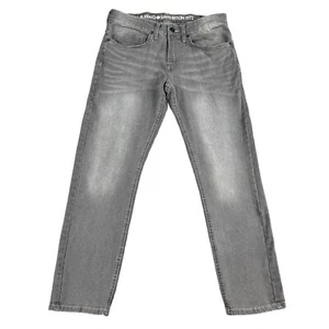 Pantalones de mezclilla Buffalo David Bitton ajustados elásticos ceniza - X gris talla 31 x 28 - Imagen 1 de 6