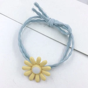 Large Silk Elastic Hair Bands Solid Color Hair Scrunchies Girl Headwear Ponytail - Picture 1 of 18