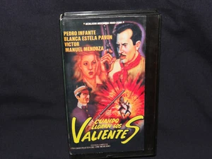 Cuando Lloran los Valientes - Pedro Infante, Blanca Estela Pavon, VHS - Imagen 1 de 3