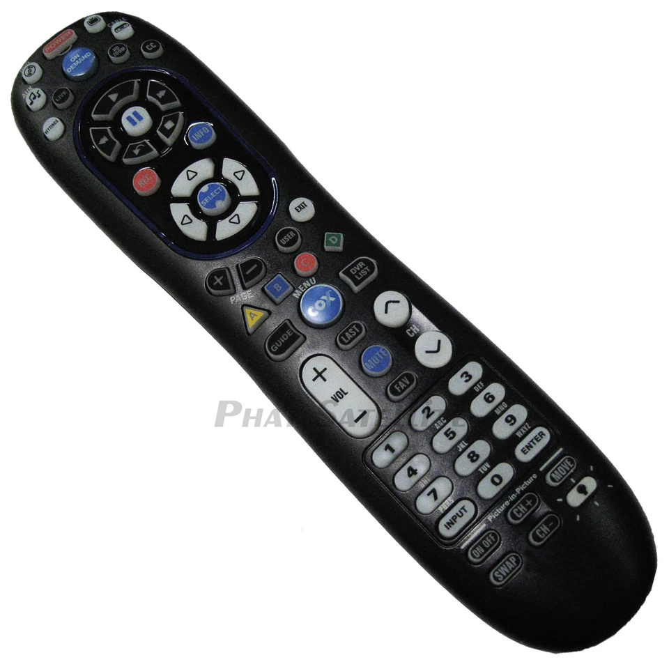 COX CABLE TV AUDIO DVR MULTI-DEVICE UNIVERSAL REMOTE CISCO MOTOROLLA URC-8820 - Image 1 of 1