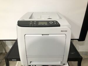 RICOH Aficio SP C320DN Color Duplex Laser Printer w/TONER & 18K Pgs-TESTED/RESET