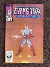 Saga of CRYSTAR Crystal Warrior #4 (Marvel, 1984) Michael Golden Cover