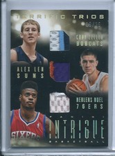 2013-14 PANINI INTRIGUE Nerlens Noel Len Zeller  TERRIFIC TRIOS RC PATCH /25