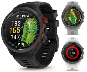 Garmin Approach S70 Premium GPS Golf Smartwatch, AMOLED Display & 43K Courses - Picture 1 of 22
