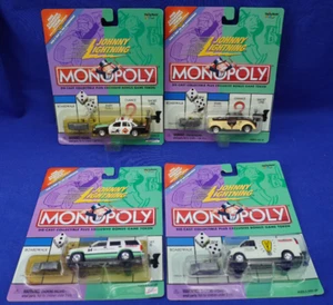 Johnny Lighting Monopoly (4) B&O Railroad-Electric Co-Do No Pass Go-Willis - Imagen 1 de 12