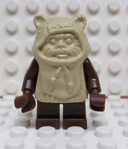 Lego Minifig Star Wars Ewok Paploo - New - Picture 1 of 1