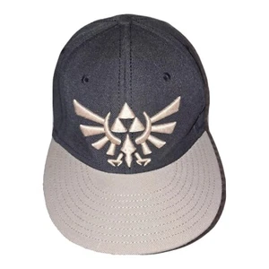 Legend Of Zelda Sombrero Gamer Gorra Negro Bronceado Coleccionable Pequeño 2011 Usado en Excelente Condición - Imagen 1 de 6